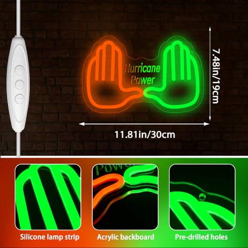 Image of University Neon Sign for Wall Decor Football Team Neon Light for Man Cave