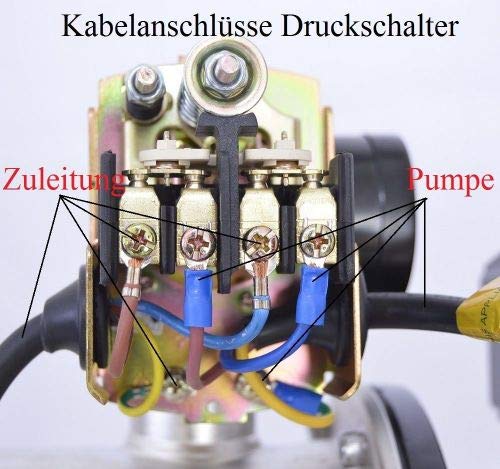 Hochwertiges 100L Edelstahl Hauswasserwerk HP1300-4200l/h - 5,8b