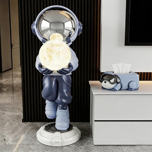 Estatua de Astronauta con Luz LED de Cambio de Color miniatura 4