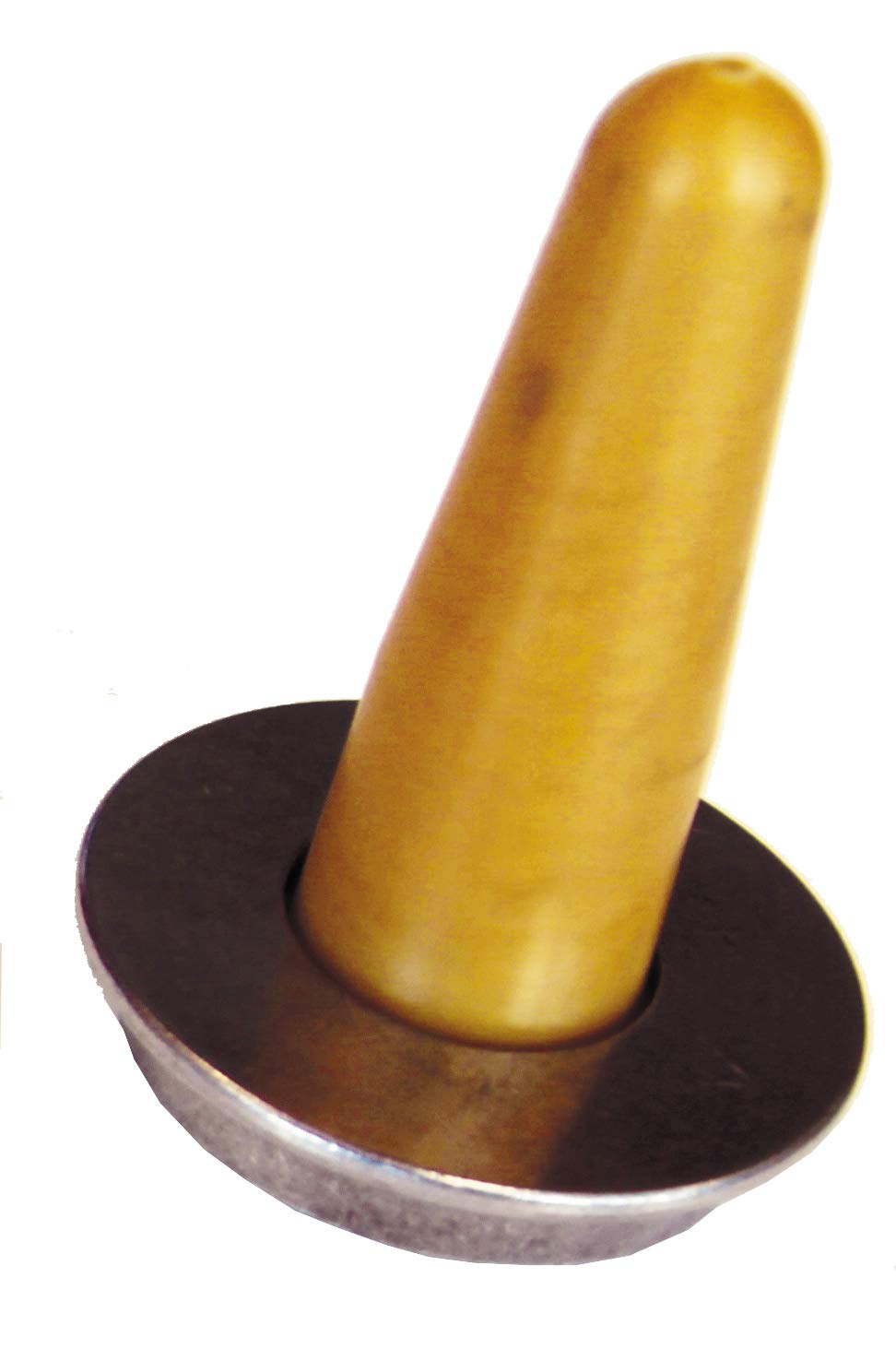 UKAL 120006 - Bovins - Alimentation - Socles - Tétine à veau plongeante aluminium complète - Blister de 2