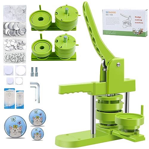 MK.Bear Button Maker Machine Multiple Sizes Review: A Comprehensive Look at This DIY Badge Maker