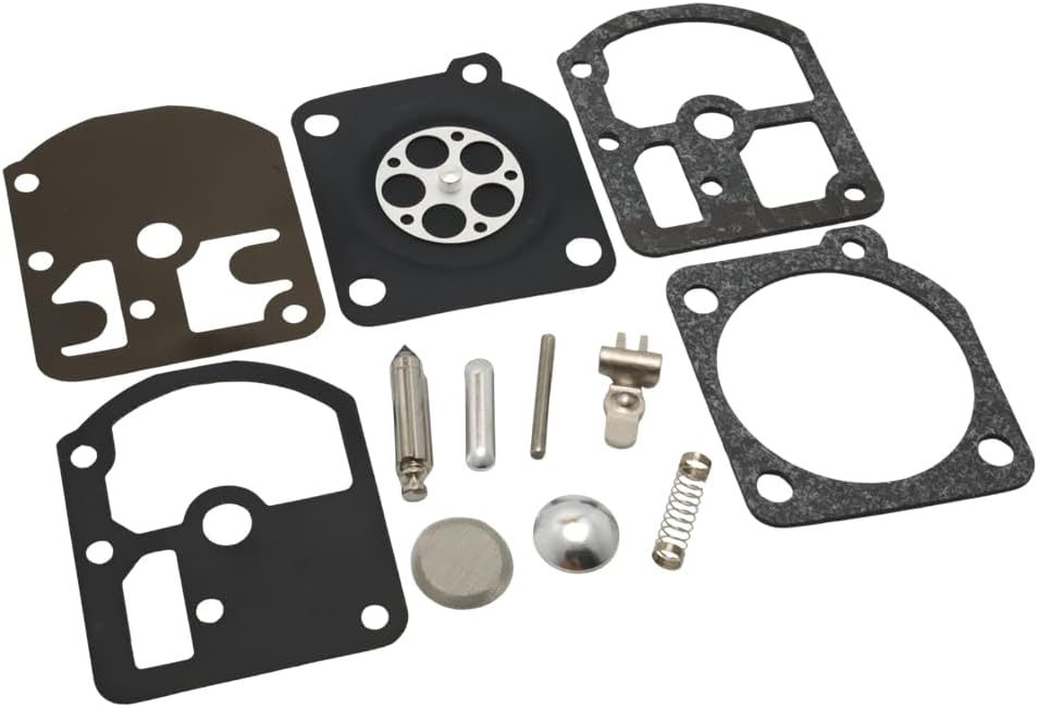 20pcs Carburetor Gasket Diaphragm Repair Kit Fit for C1S-K1D RB-7 CS-280E CS-280EP