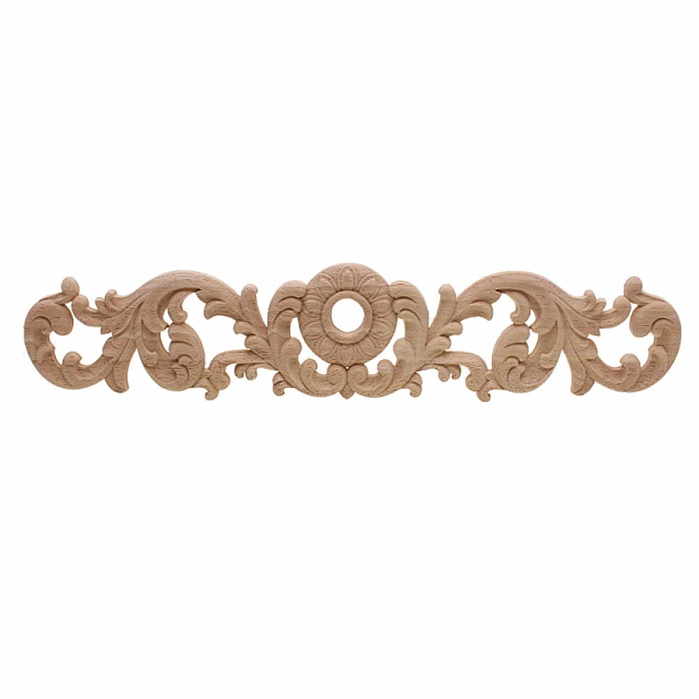 Moulure d'angle en bois sculpté pour rénover une armoire ancienne et masquer les défauts