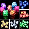 ijsemmer 12 stks LED IJsblokjes Gloeiende Party Bal Flash Licht Lichtgevende Neon Bruiloft Festival Kerst Bar Wijnglas Decoratie (Color : 5)