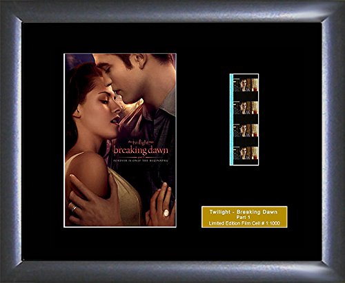 Breaking Dawn Twilight Film Cell – Limited Edition – In Wooden Frame – 27 x 22 cm