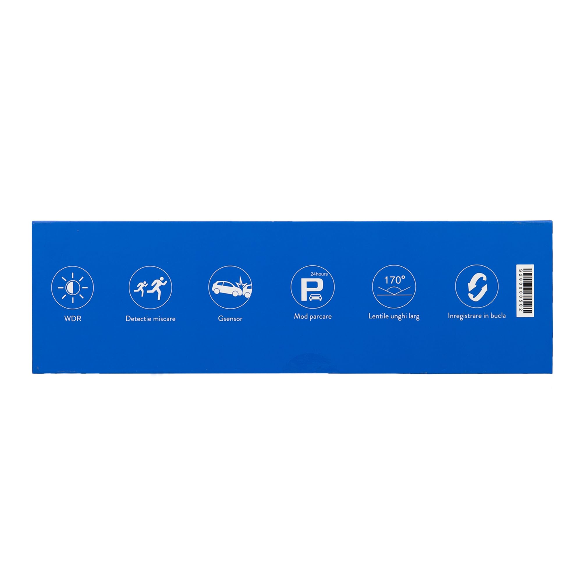 PNI Voyager S2800 UHD 4K 170° kamera samochodowa DVR zintegrowana z lusterkiem wstecznym, ekran dotykowy IPS, monitorowanie parkowania, czujnik G, gniazdo kart micro SD, USB-C, funkcja GPS, Wi-Fi,