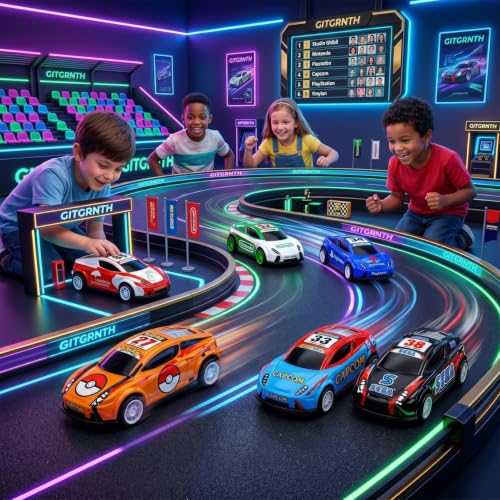 Image of GITGRNTH 3 Pic Mini Die Cast Pull Back Cars, Metal Racing Car Toys for Kids, Small Car Toys for Kids,Friction Powered Vehicle Set for Boys and Girls Age 3+ Birthday Gifts, Return Gifts and Party