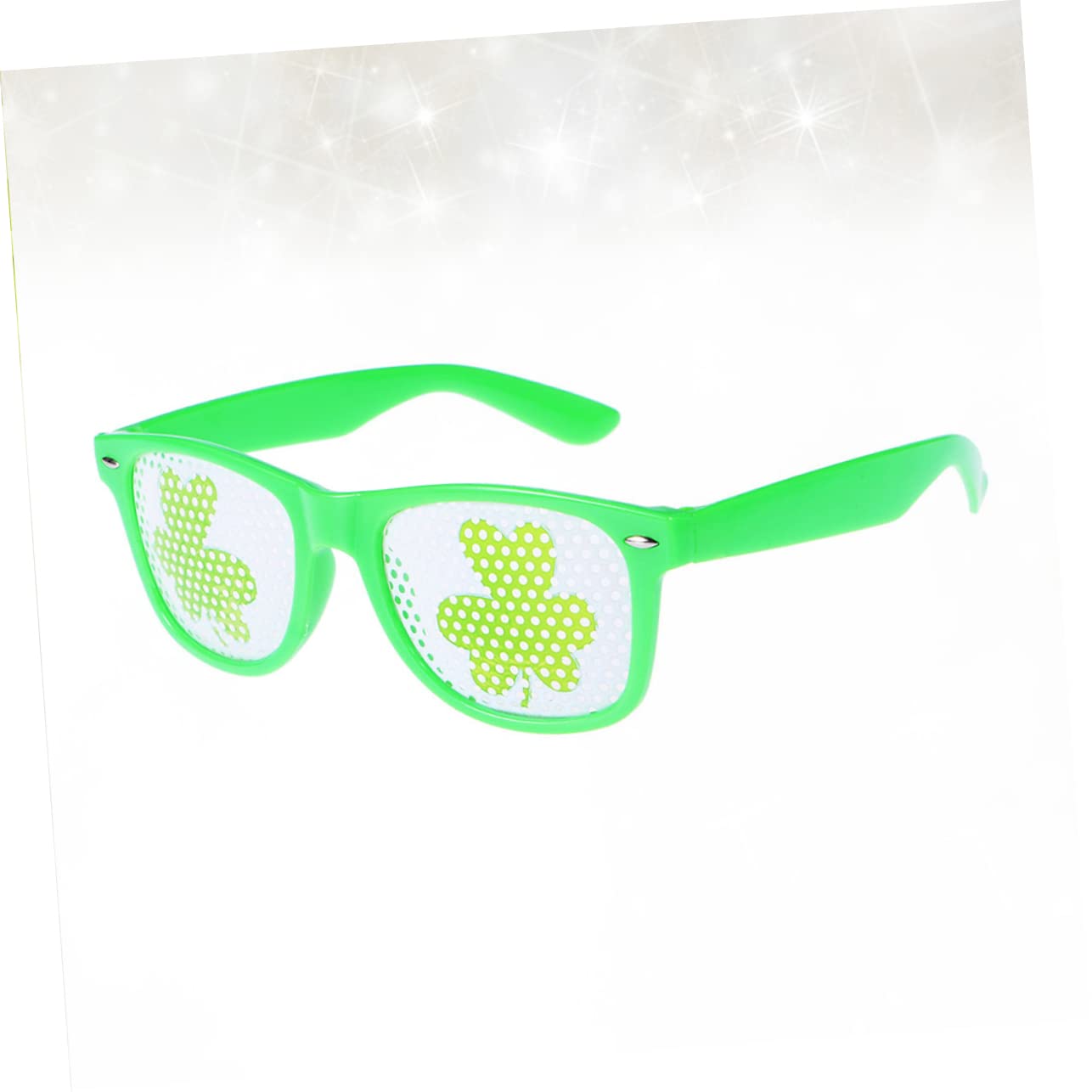 Śmieszne okulary przeciwsłoneczne, 9 szt. Okulary z flagą Irlandii Zabawne okulary na imprezę Zabawny kostium Okulary Fancy Dress Party Shamrock Okulary Irlandzki kostium imprezowy