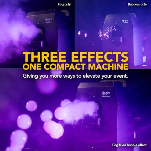 Machine à brouillard à bulles QTX 700W avec télécommande pour fêtes - 3