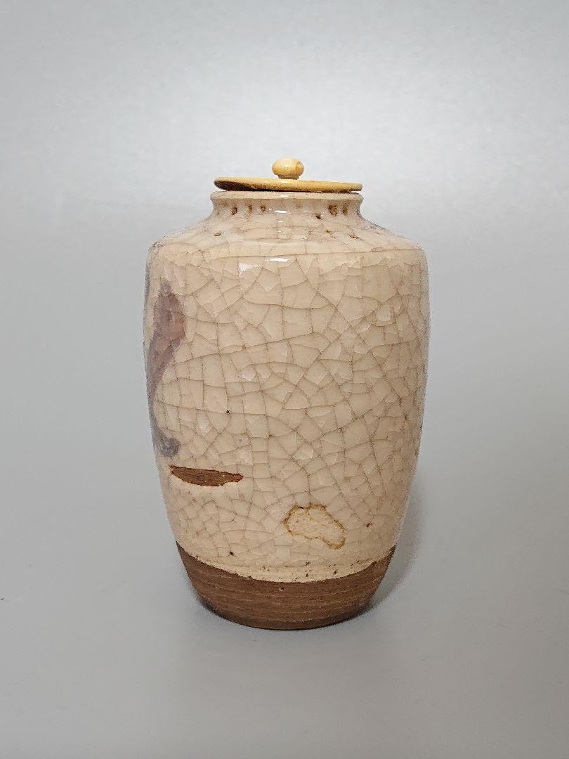 時代 絵志野 茶入 茶道具 【公式通販】