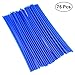 VORCOOL Protège Rayon de Vélo Spoke Skins Motocross Protecteur Couvre de Rayon (Bleu) 75pcs