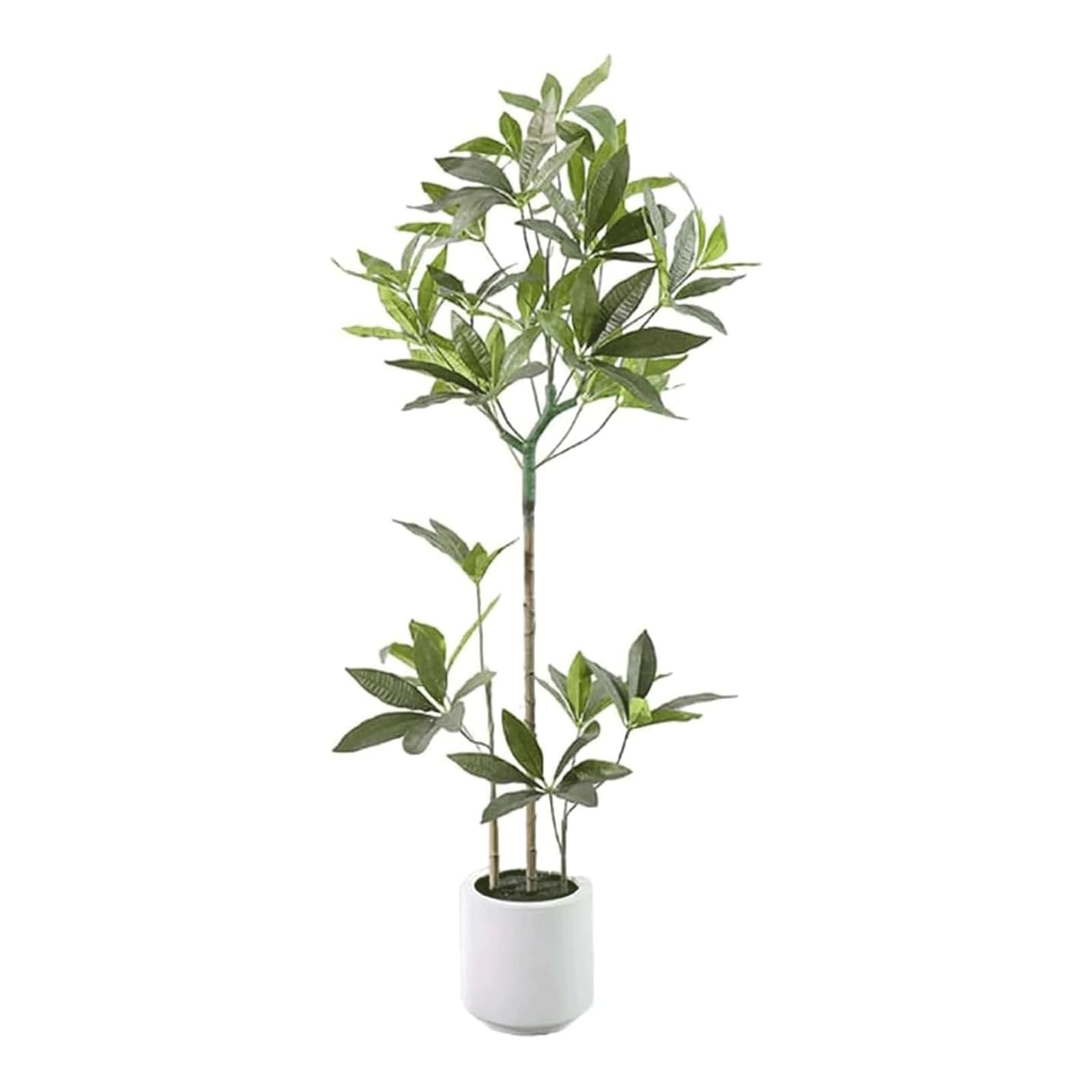 HCZKIUJY Faux Plant Fortune Tree 140 Cm/4.5 Ft Artificial Trees Indoor and Outdoor Decoration Fake Tree with Pot Simulation Tree