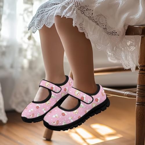Toddler Little Girl Mary Jane Dress Shoes Ballet Flats School Uniform Shoes for Wedding, Party2