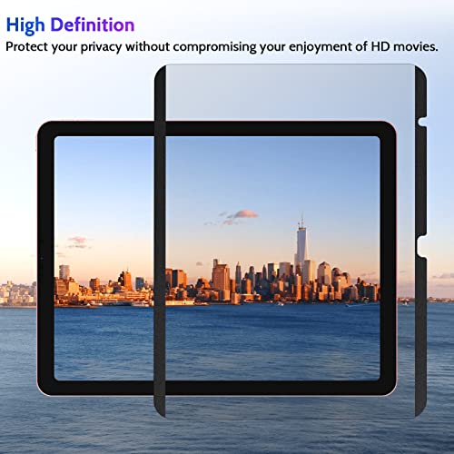 Image of Peslv Magnetic Privacy Screen Protector for iPad 10th 2022 10.9 inch & iPad 11th A16 2025 11 inch, Removable Anti Blue Light Glare Spy Private Filter, High Sensitive Bubble-Free Black Security Screen