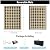 HUGEAR Outdoor Rug for Patios Clearance,Waterproof Mat,Large Outside Carpet,Reversible Plastic Straw Camping Rugs,Rv,Porch,Deck,Camper,Balcony,Backyard (8x10,Checkered/Black&Beige)
