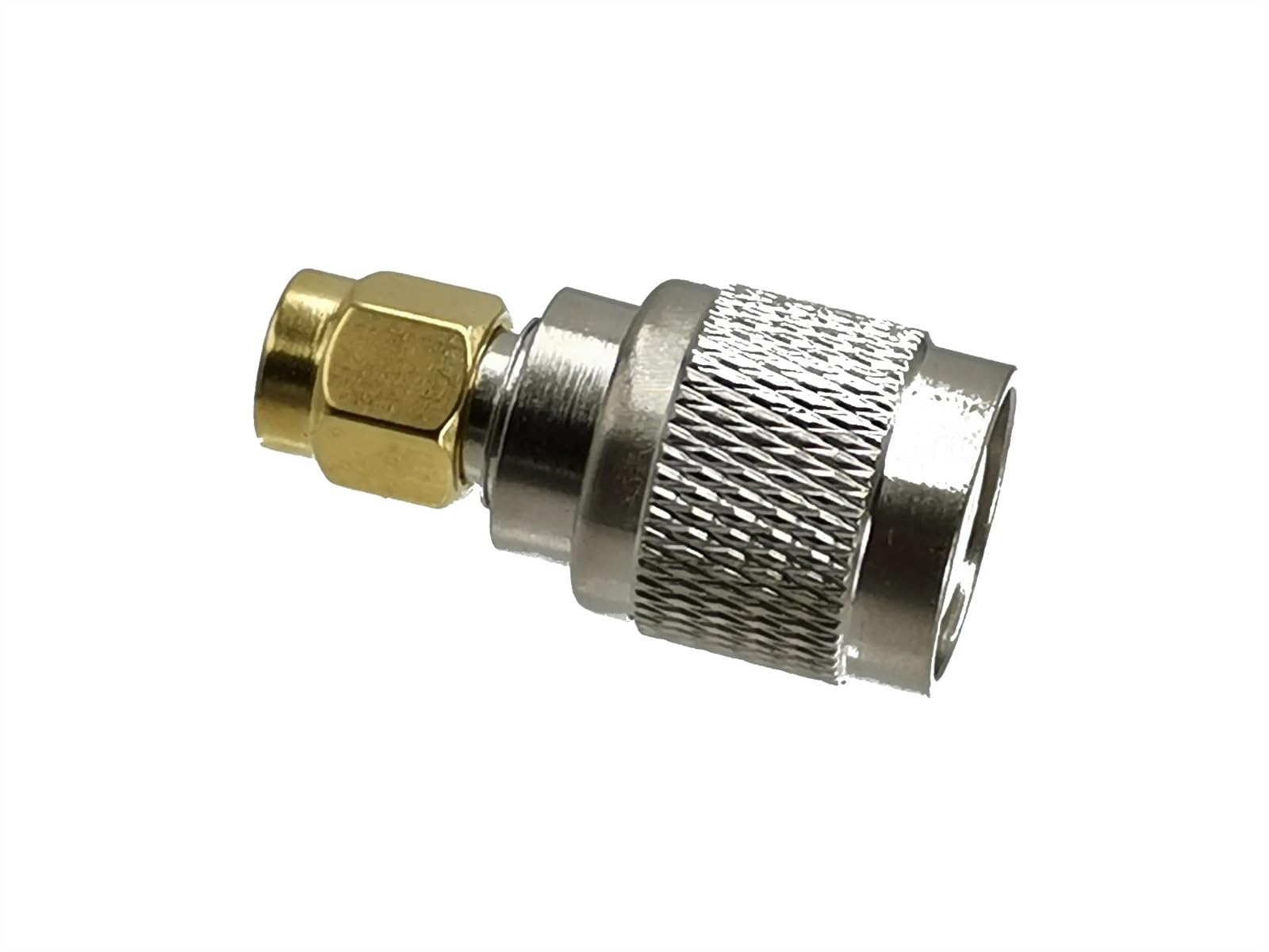 Connecteur Adaptateur TNC mâle vers Prise mâle SMA RF Coaxial en Laiton Droit, 10 pièces