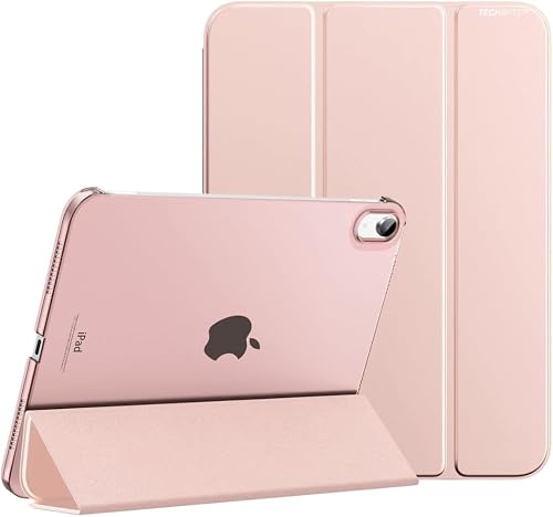 Smart Case Compatible with iPad Air 13-Inch M4/M3/M2 - (2026-2024) - Auto Sleep/Wake - 360 Degree Protection - PU Leather - Apple Pencil Compatible - TPU Rear - Slim & Lightweight (Pink)