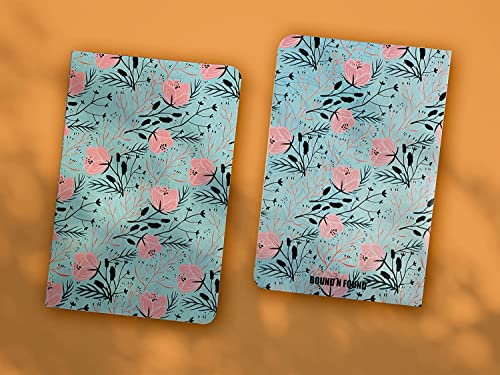Image of BOUND N FOUND 90 GSM A5 Journal: 160 Pages | Ruled | (Flower)