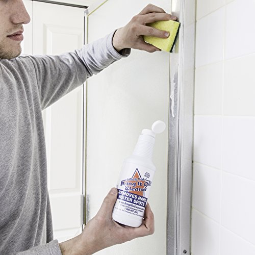 Grout Cleaner, Hard Water Stain Remover, Remove Spots On Shower Door, Clean Tile, Fiberglass, Windows, Grout Lines Bring It On Cleaner 16 Ounce #TOP6