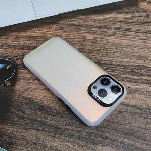 Image of AIBEX Glaze Series Compatilble with for Apple iPhone 14 Pro Max Slim Full-Body Stylish Protective Polycarbonate Case with Built-in Screen Protector for iPhone 14 Pro Max White