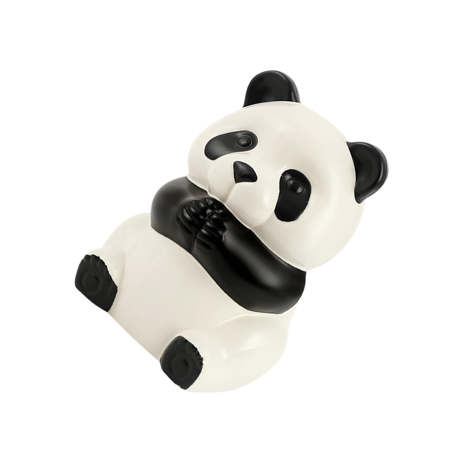 Stylish Tissue Box Holder Panda Shaped Paper Towel Dispenser ABS for Dining Room Bedroom Panda Tissue Box Holder