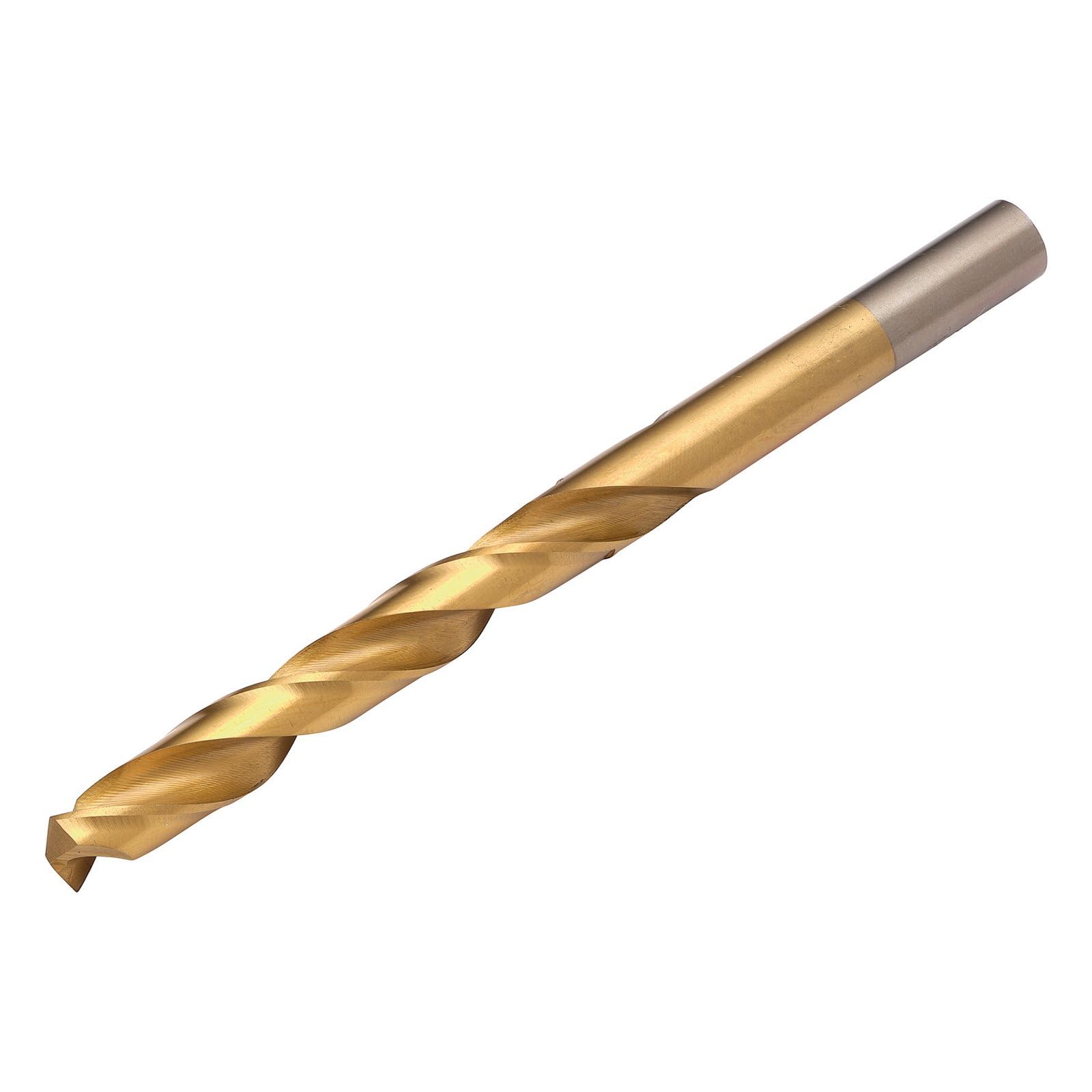 Draper HSS Titanium Nitride Coated Drill Bit, 8.5mm x 117mm - 08878 - for Steel, Non-Ferrous Metals, Wood and Hard Plastic