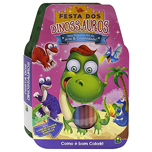 Meu Pequeno Kit de Arte & Criatividade! Festa dos Dinossauros: