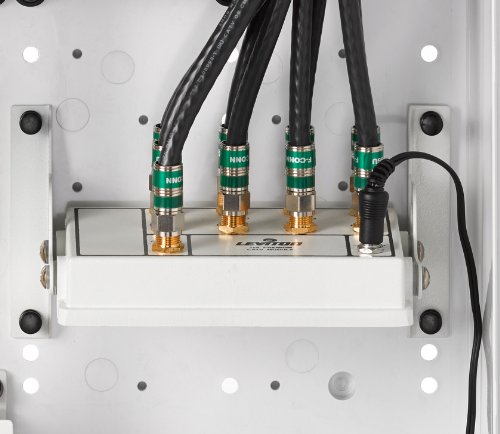 Module CATV Premium Leviton Blanc 47693-8P répartiteur coaxial - 3