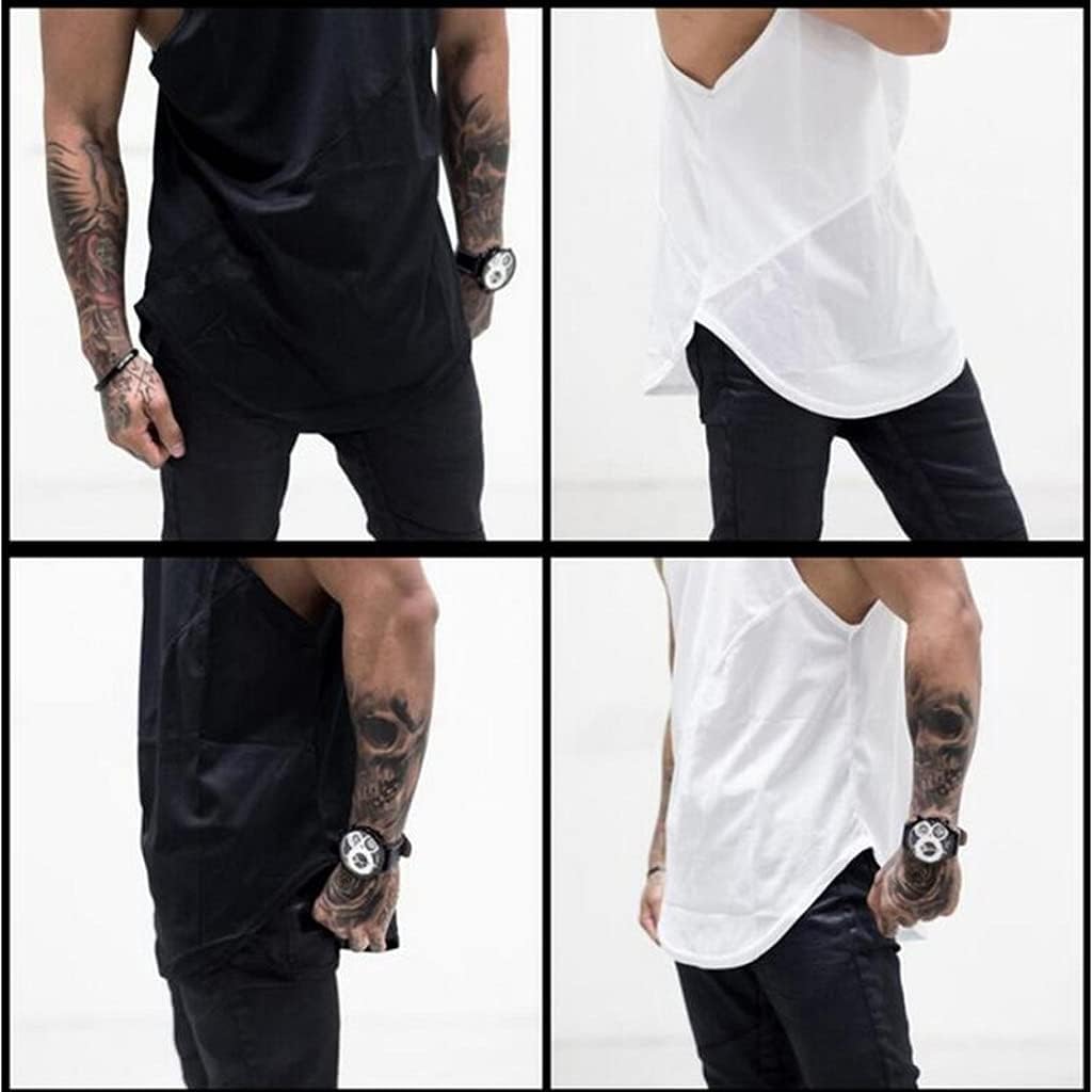 Solid Sleeveless Shirt with Hoody Patchwork Gym Clothing Fitness Men Bodybuilding Stringer Tank Tops Hoodies Singlets