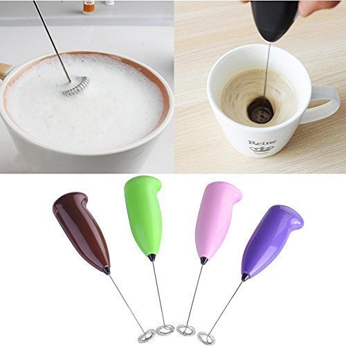 Electric Handheld Milk Coffee Frother Foamer Whisk Mixer Stirrer Egg Beater for Latte Coffee Hot Milk Kitchen Tool-image-22