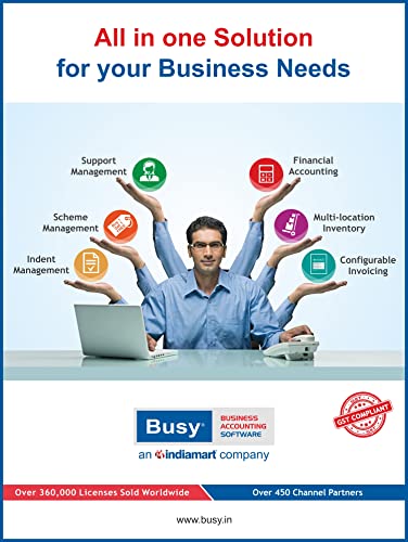 BUSY Accounting Software | BASIC | Single User | Accounting | Inventory | GST | Invoicing | | BUSY 21 | Official | Latest Version | Email Delivery... - Image 2