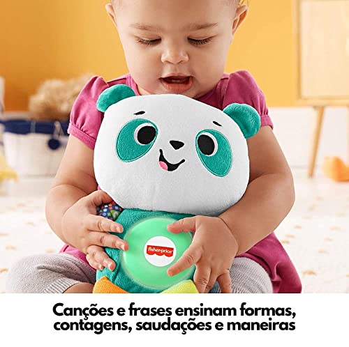 Pelúcia Panda Brinquemos Juntos Linkimals Fisher-Price Mattel, Multi