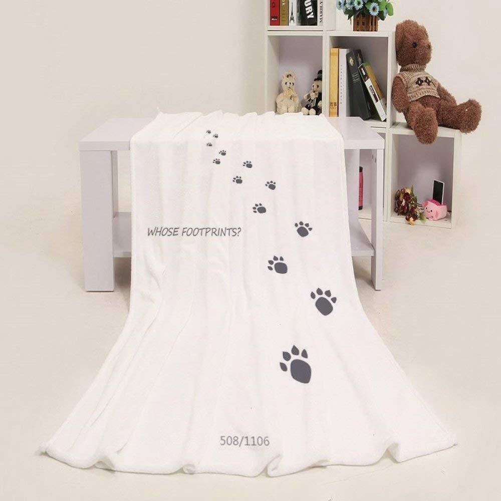 Couverture peluche épaisse pour remédier aux nuits fraîches