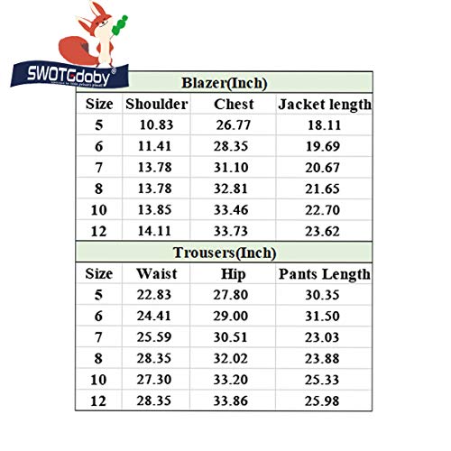 Boys Shiny Blue Pattern Paisley Suit Slim Fit 3 Pieces Suit Set Jacket Trousers Colorful Bowtie #TOP6