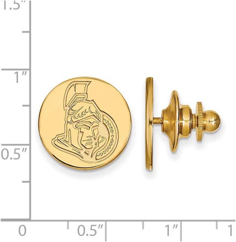 Ottawa Senators Lapel Pin (Gold Plated)