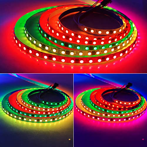Tira LED RGB 5m 60 LEDs/m GS1903 Pixel 12V miniatura 5