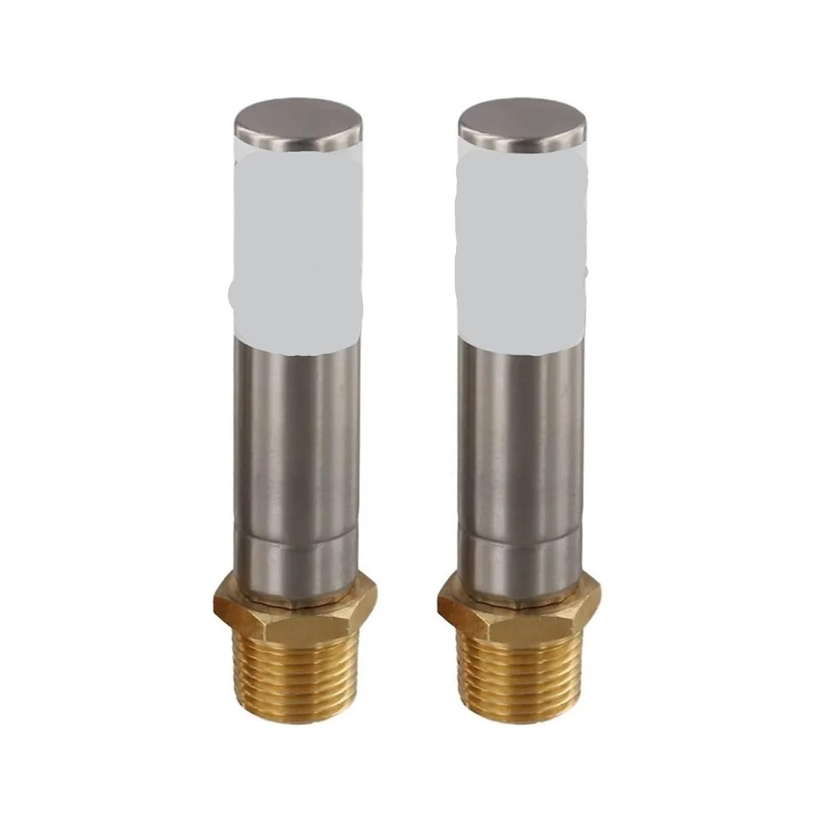 2 Uds 1/2 "NPT Macho Tubo Supresor De Golpes De Ariete For Uso Universal