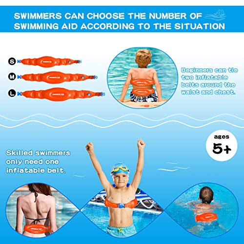 image for ZHUYNXIR Pool Float for Adult, Swim Belt for Adult, arm floaties for K