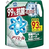 アリエール 洗濯洗剤 液体 超抗菌プレミアム 部屋干し超消臭 天日干し級にさわやかな香り 詰め替え 2210g大容量