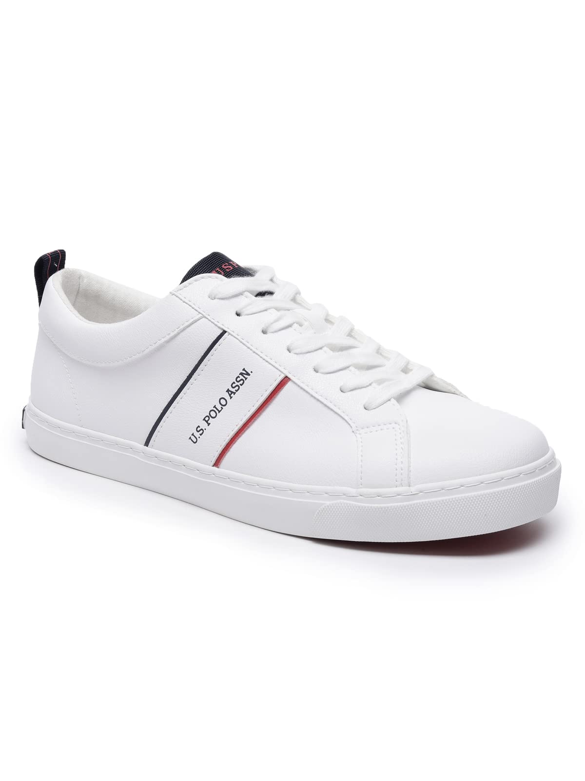 U.S. POLO ASSN. Mens KENRIDGE 2.0 Off White Sneaker - 8 UK (2FD22396A01) (B0BC6LZWFQ) Amazon Price History, Amazon Price Tracker