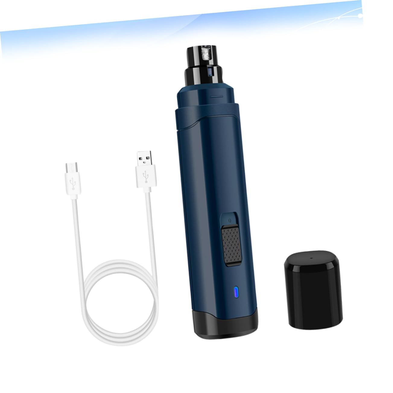 Toddmomy Recortador De Uñas Eléctrico para Mascotas Pulidor De Uñas para Patas De Perro Recargable Motor Silencioso Material Abs Fácil De Manejar para El Cuidado De Mascotas