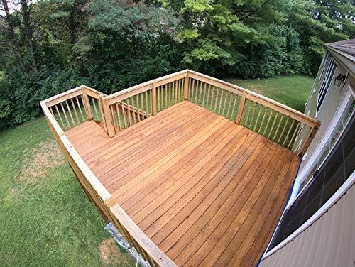 #1 Deck Premium Semi-Transparent Wood Stain for Decks, Fences, & Siding - 1 Gallon (Cedar)