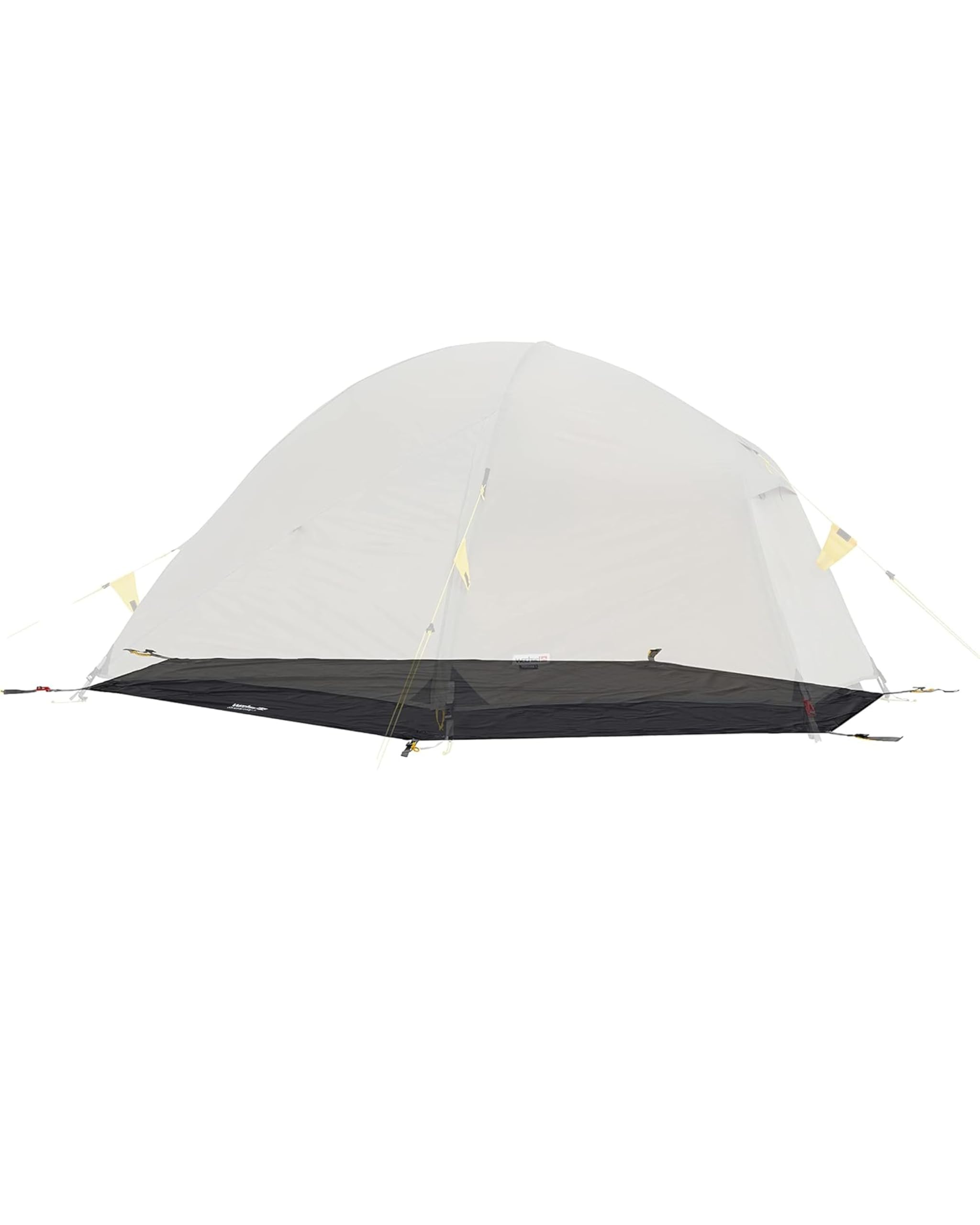 Wechsel Groundsheet Venture 1 I Schwarz I robuste Zelt-Unterlage Boden I Zeltplane wasserdicht mit 7000mm Wassersäule I Bodenplane aus 75D Polyester I Camping-Plane zum Schutz vor Nässe & Schmutz