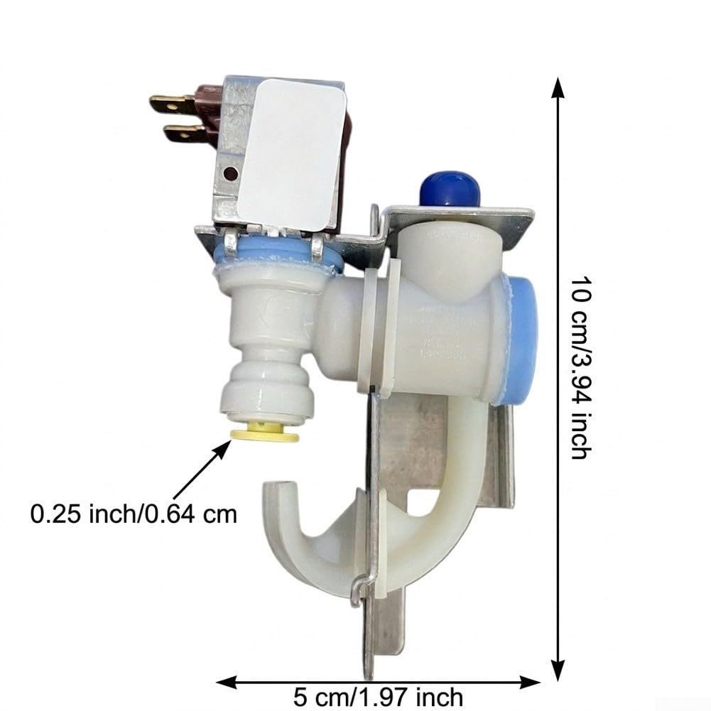 Válvula de agua para máquina de hielo de 120 V, solenoide de