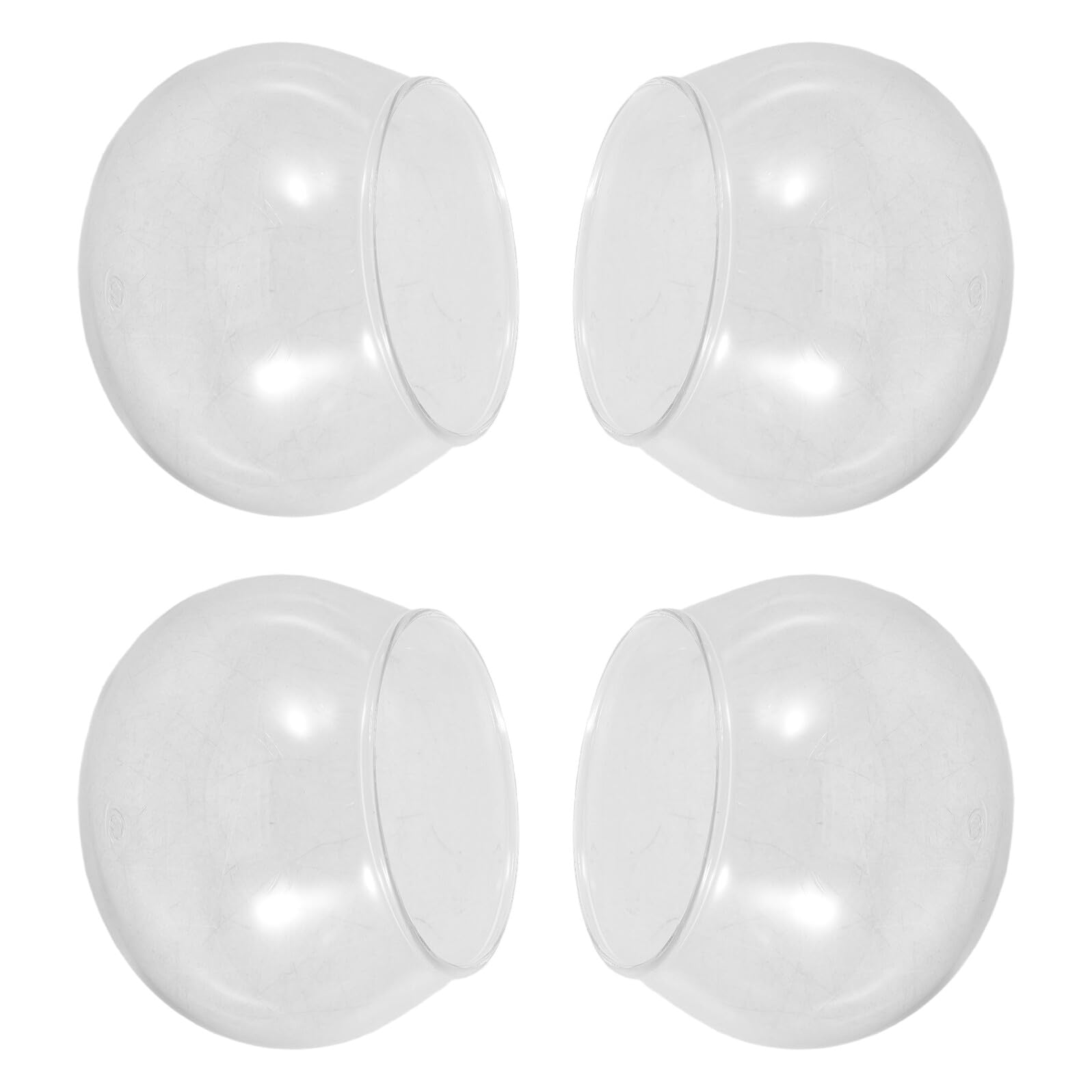 Dômes en verre transparent Yardwe haut de gamme de 7 CM pour carillon japonais durable