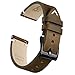 22mm Genuine Leather Watch Bands Quick Release Leather Watch Straps Compatible with Fossil Watch for Men