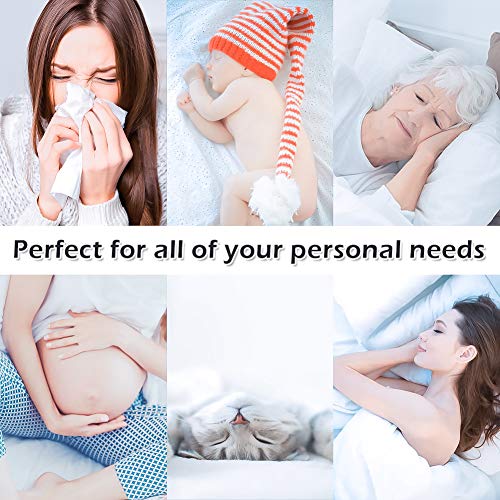 FGZ Full Size Mattress Protector Bed Cover Waterproof Full Matressprotector Washable White Noiseless Premium Soft Cotton Terry Vinyl-Free Full Size Mattress Protector for Pets Kids Adults 54" * 75" - Thumbnail 6