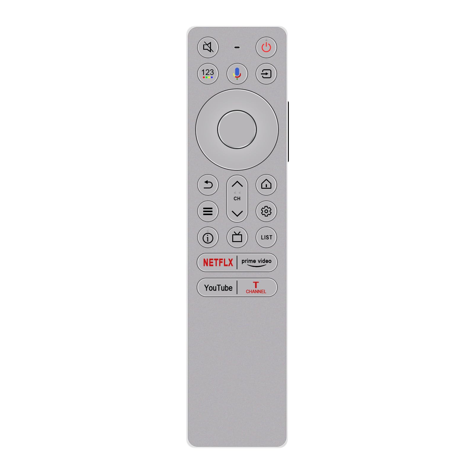 Télécommande RC933 vocale avec contrôle à distance pour TV TCL 3D 65C855 - 8