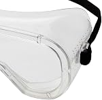 Sellstrom Safety Goggles, Soft Protective Eye Shield, Unisex, Clear Lens, Direct Vent, Adjustable Strap, S81000