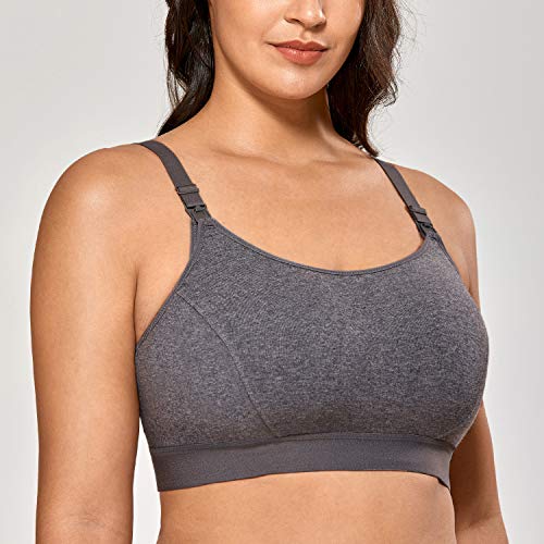 Image of Gratlin Cotton Nursing Bra for Breastfeeding | Sports maternity bralettes, Plus size, No underwire, Support, For women